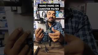 Sunsun XBL100 NANO HANG ON CANISTER FILTER BEST AQUASCAPING FILTER DESIGNER AQUARIUM shorts viral [upl. by Montford]