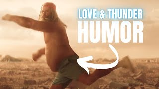 Funny Moments in Thor Love amp Thunder [upl. by Eshelman]