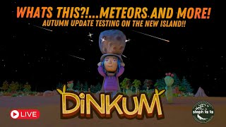 🔴 Live Whats ThisMeteors and live island tours  Testing Autumn Update  Dinkum [upl. by Ekyt658]