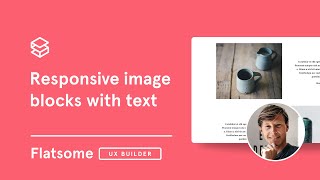 Image Blocks with Text in Flatsome Theme  Tutorial [upl. by Marchal]