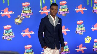 Elijah M Cooper 2024 Kids Choice Awards Orange Carpet [upl. by Ytsirhk85]