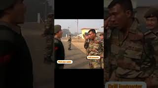 FIRST YEAR CADET JAB COMMAND PRACTIS KAREN army ncc dril drillvideos rdc [upl. by Daus550]