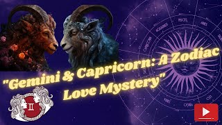 Gemini Man amp Capricorn Woman Unraveling the Zodiac Love Mystery [upl. by Ciredec649]