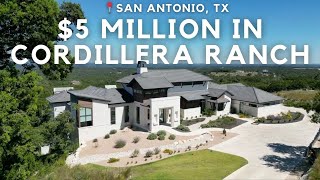 5 MILLION ULTRA LUXURY HOME TOUR IN CORDILLERA RANCH [upl. by Maje11]