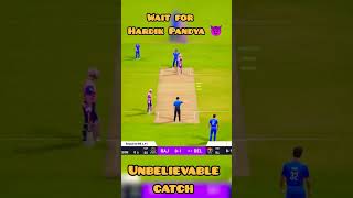 unbelievable catch by Hardik Pandya 😈 cricket trending cricketlover shorts [upl. by Eixor127]