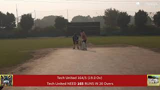 Live Cricket Match  Jhilmil Cricket Club vs Tech United  10Nov24 1200 PM 20 overs  BILATERAL 3 [upl. by Uund93]