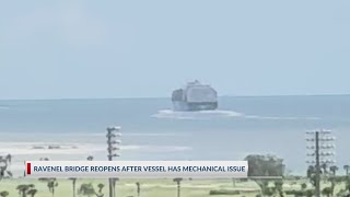 Container ship loses control of engines in Charleston Harbor [upl. by Campagna]