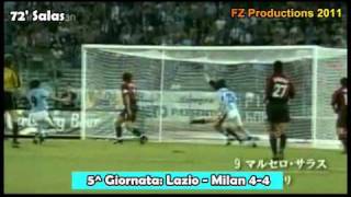 Road to Scudetto  19992000  Tutti i gol della Lazio girone di andata [upl. by Nehtan]