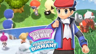 NEUE Gameplay Trailer für Pokemon Strahlender Diamant und Leuchtende Perle amp Legenden Arceus  News [upl. by Brucie]