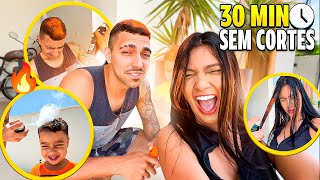 30 MINUTOS SEM CORTES PINTAMOS O CABELO 🔥😱 [upl. by Vernier]