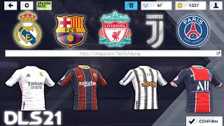 How to Import any Club Kits in DLS 22 [upl. by Hisbe]