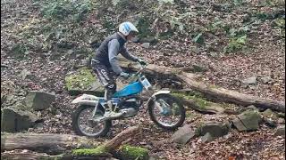 Bultaco sherpa classic trial [upl. by Ilagam825]