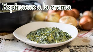 Las Espinacas más cremosas que probarás nunca 🥬🥬 [upl. by Roxi215]