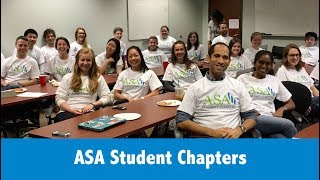 Join an ASA Student Chapter [upl. by Laeynad26]