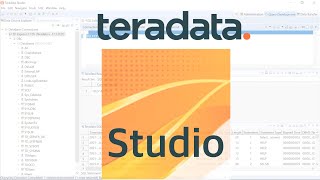 Teradata Studio intro and interface overview [upl. by Ecarg]