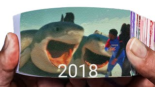 Headed Shark Attack of Evolution 2012 2018 Flipbook [upl. by Justis]