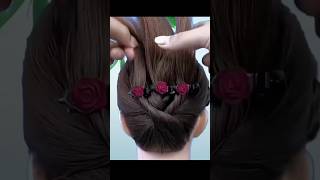 Hairstyle for Girls ❤️❣️❣️hairstyles shortshairstyle ytshorts haircolorideas [upl. by Nale]