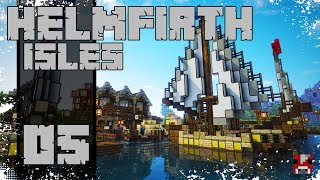 Minecraft Timelapse  Helmfirth Isles  05  Vuwth Harbor [upl. by Dasa]