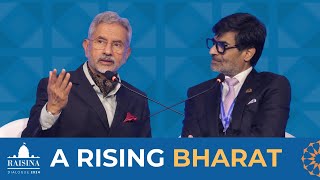 Raisina Dialogue 2024  S Jaishankar in conversation with Samir Saran [upl. by Lesde]