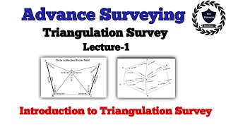 Triangulation survey  Introduction to Triangulation Surveying  Advance Surveying  Civil Engg [upl. by Hackett]