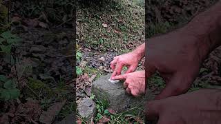 Bushcraft Skills DIY Waterproof Fire Starter with Vaseline and tape bushcraft shorts outdoors [upl. by Euf]