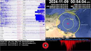 Guardialfiera Campobasso Italy Mw 375 Depth 16 km 20241109 005125713 418507°N 148592°E [upl. by Crescint401]