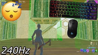 GK61 Fortnite😴Keyboard Sounds 240FPS Gameplay [upl. by Baelbeer]