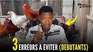 Partie 03 3 ERREURS DES DEBUTANTS à éviter POUR RENTABILISER lélevage de poulet investir au pays [upl. by Elatnahs508]