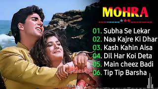 quot MOHRA quot Movie All Songs Bollywood Songs  AkshayKumar amp Raveena Tandon [upl. by Carmina]