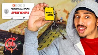 24 HOURS AT THE WORST HOTEL IN LONDON [upl. by Ssyla216]