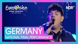 ISAAK  Always On The Run  Germany 🇩🇪  National Final Performance  Eurovision 2024 [upl. by Ashlin628]