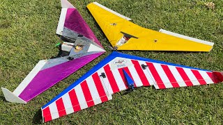 Foam Board Flying Wings build [upl. by Yramliw]