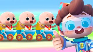 Lets Buckle Up Song  Seatbelt Safety Song  Nursery Rhymes amp Kids Songs  BabyBus [upl. by Jovitta]