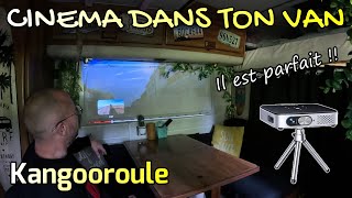 MINI Vidéoprojecteur WIMIUS DLP Q3 🦘 vanlife [upl. by Haimrej148]