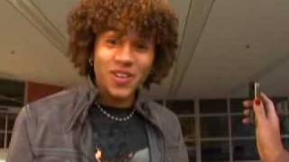 Corbin Bleu Interview [upl. by Wash]