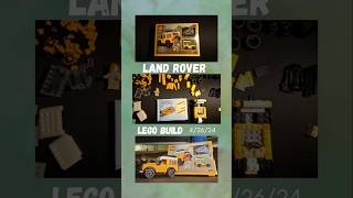 Land Rover LEGO build shorts lego landrover [upl. by Bonny]