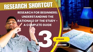 Research for Beginners Understanding the Rationale of the Study  A Complete Guide [upl. by Drugi]