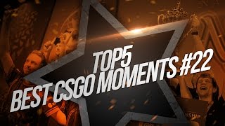 TOP5 Best CSGO Moments 22 [upl. by Surbeck]