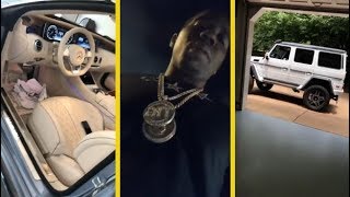 YFN Lucci Shows His Mercedes Collection [upl. by Htrow]