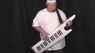 Keytar Keytarist Jeff Jeffrey Abbott Video2 [upl. by Repsaj46]