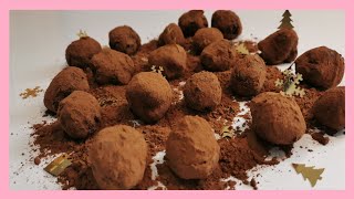 JE Teste Les Truffes au Chocolat de Cyril LignacCyril Lignac Chocolate Truffles [upl. by Meehyr]