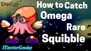 Prodigy Math Game How to catch O Mega Rare Squibble level 91 with 1DoctorGenius [upl. by Mccord]