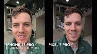 Pixel 7 vs iPhone 14 Camera Test Comparison  Battle of the Base Flagships [upl. by Kcinomod]