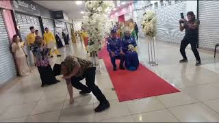 Bidan Terjun  Silat Pengantin Berguling [upl. by Tarrsus]