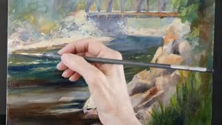 How to Give Power and Romance to Fix Your Landscape Paintings Susan Blackwood [upl. by Hildegarde]