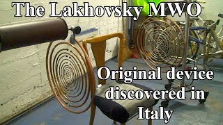 Original Lakhovsky Multiple Wave Oscillator found in Italy [upl. by Inaej]