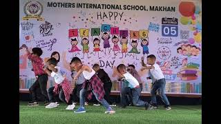 Class I amp JKG students Dance Teachers Day special  Tukur Tukur DILWALE MISMakhan [upl. by Comethuauc]