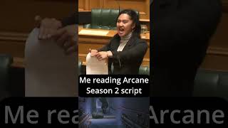 Me Reading Arcane Season 2 Script [upl. by Ttocserp]