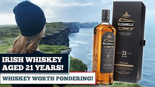 Bushmills 21 Year Single Malt Irish Whiskey Review  Whiskey in the Van Wednesday [upl. by Orola]