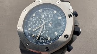 Audemars Piguet Royal Oak Offshore 25th Anniversary 26237STOO1000ST01 Audemars Piguet Review [upl. by Noynek]